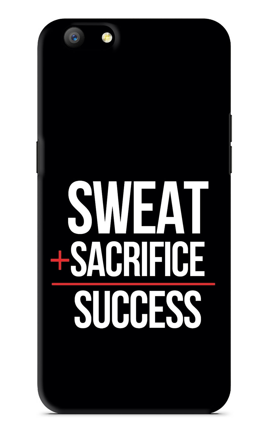 Sweat Sacrifice Success Oppo A57 Back Skin Wrap