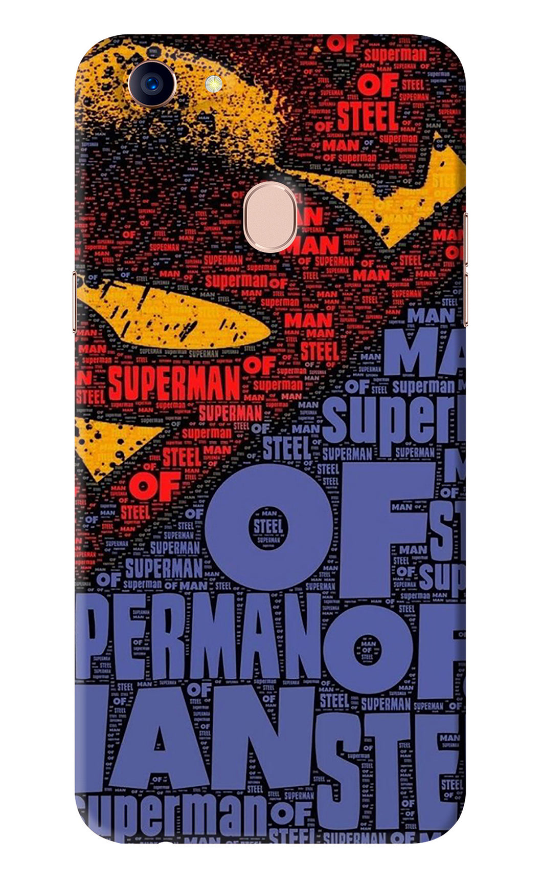 Superman Oppo F5 Back Skin Wrap