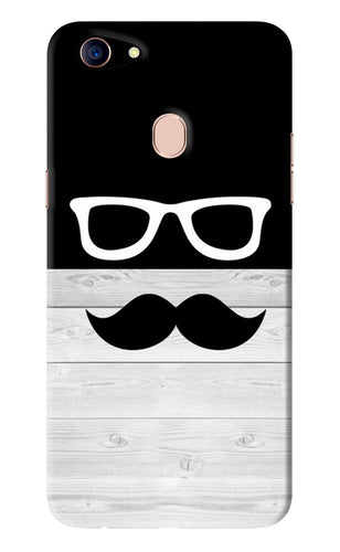 Mustache Oppo F5 Back Skin Wrap