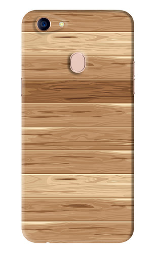Wooden Vector Oppo F5 Back Skin Wrap