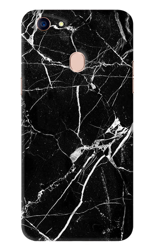 Black Marble Texture 2 Oppo F5 Back Skin Wrap