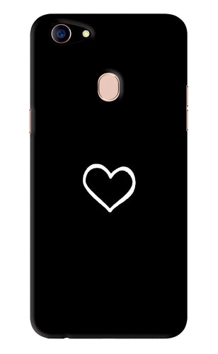 Heart Oppo F5 Back Skin Wrap