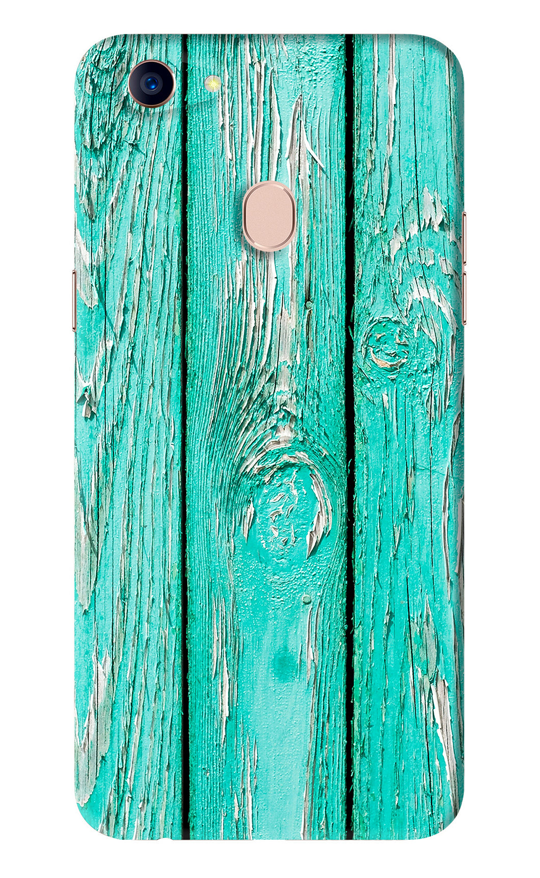 Blue Wood Oppo F5 Back Skin Wrap