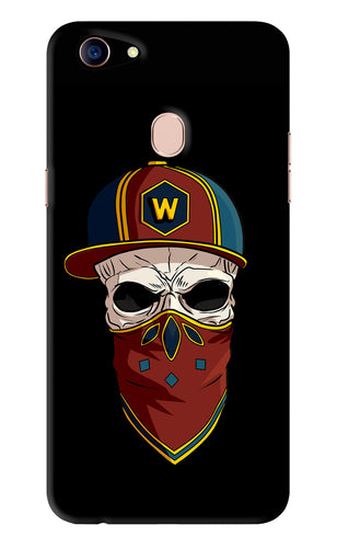 Skull Oppo F5 Back Skin Wrap