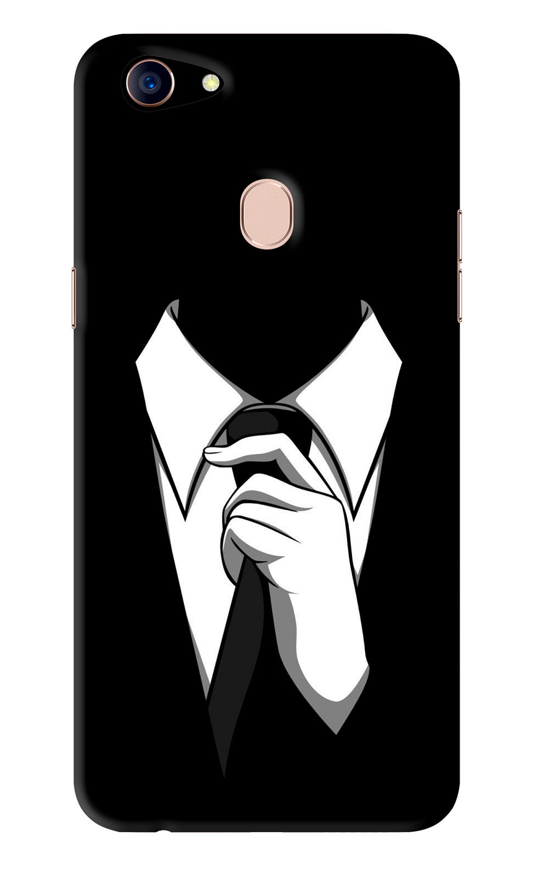 Black Tie Oppo F5 Back Skin Wrap