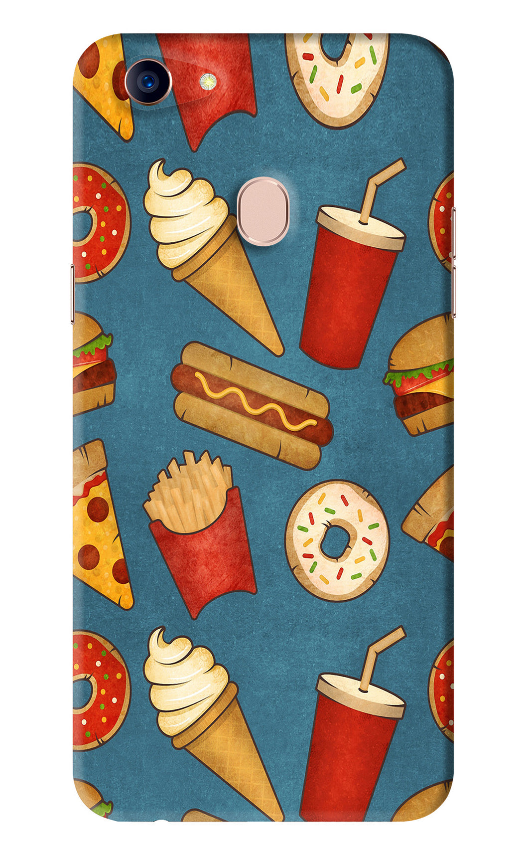 Foodie Oppo F5 Back Skin Wrap