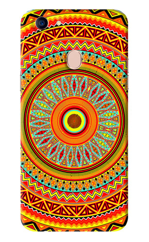 Mandala Pattern Oppo F5 Back Skin Wrap