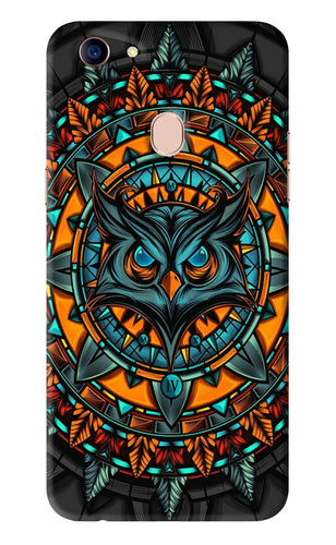 Angry Owl Art Oppo F5 Back Skin Wrap