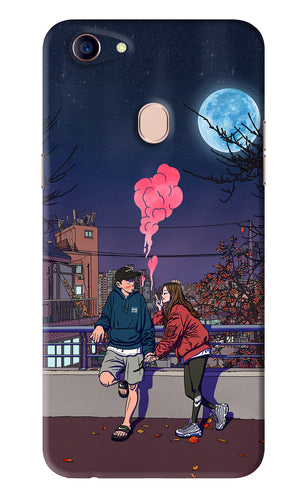 Chilling Couple Oppo F5 Back Skin Wrap