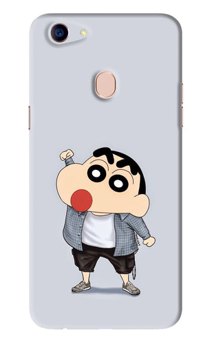 Shinchan Oppo F5 Back Skin Wrap
