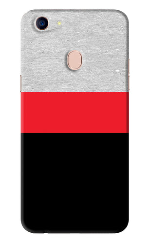 Tri Color Pattern Oppo F5 Back Skin Wrap