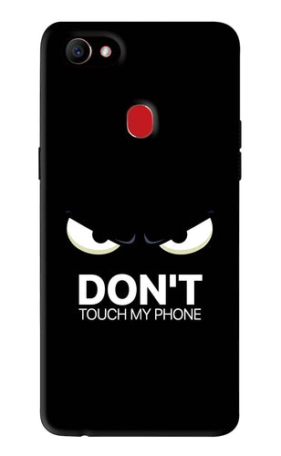 Don'T Touch My Phone Oppo F7 Back Skin Wrap