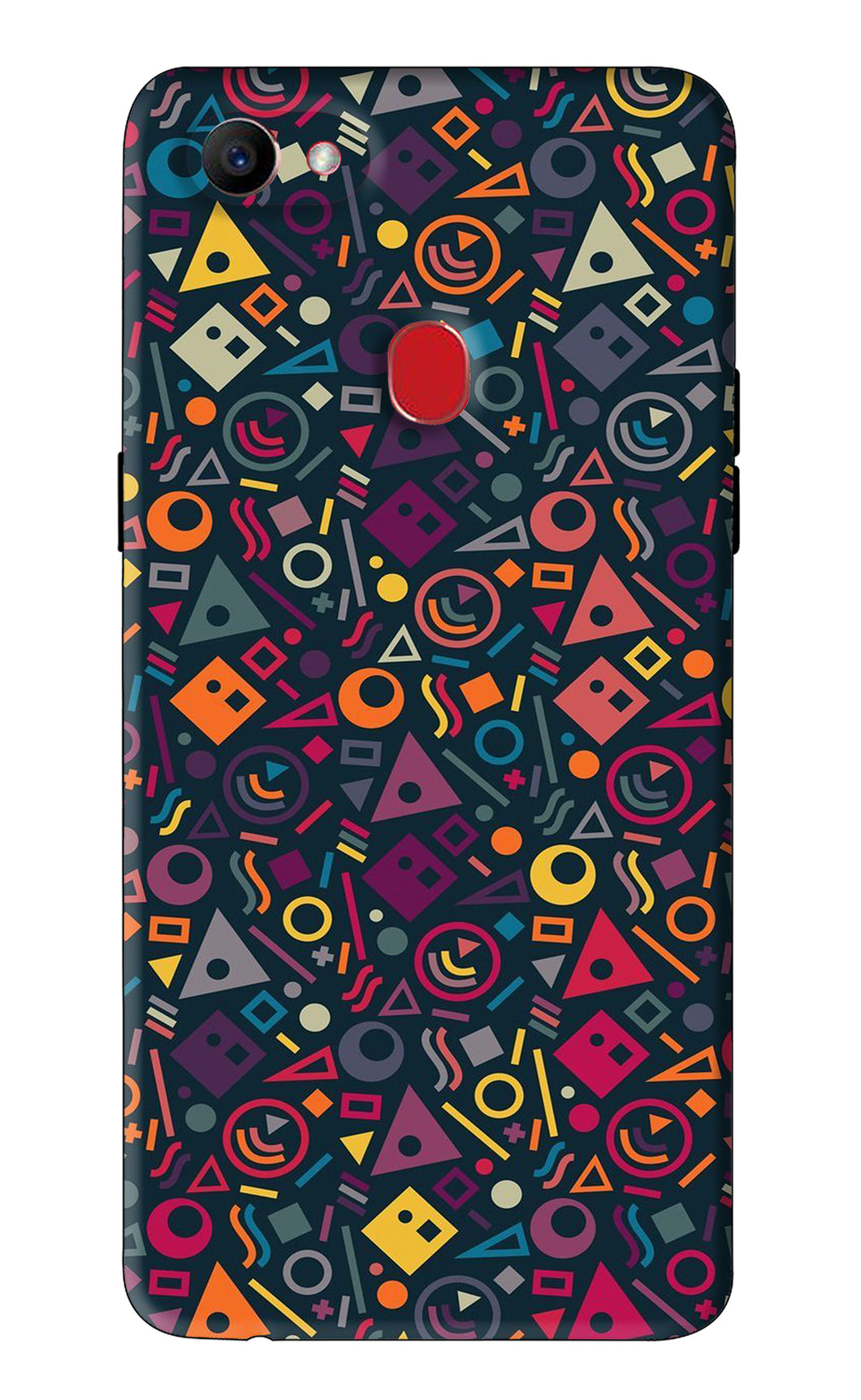 Geometric Abstract Oppo F7 Back Skin Wrap