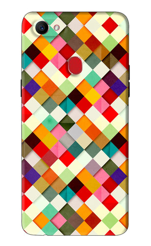 Geometric Abstract Colorful Oppo F7 Back Skin Wrap