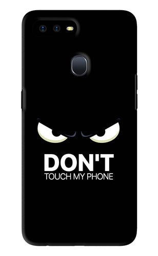 Don'T Touch My Phone Oppo F9 Back Skin Wrap