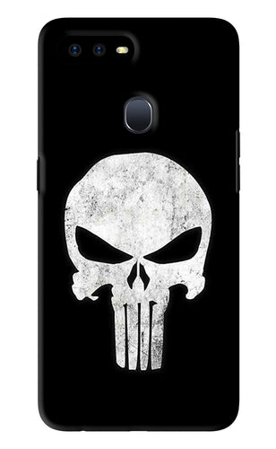Punisher Skull Oppo F9 Pro Back Skin Wrap