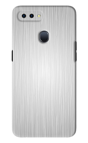 Wooden Grey Texture Oppo F9 Pro Back Skin Wrap