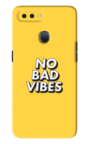No Bad Vibes Oppo F9 Pro Back Skin Wrap