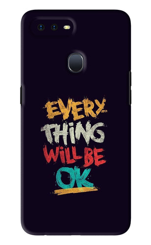 Everything Will Be Ok Oppo F9 Pro Back Skin Wrap