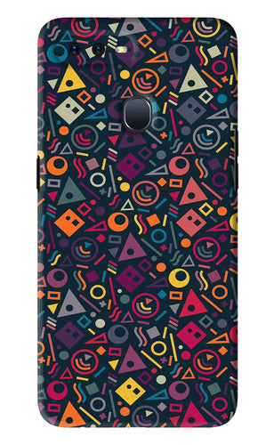 Geometric Abstract Oppo F9 Pro Back Skin Wrap