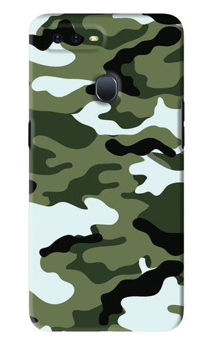 Camouflage 1 Oppo F9 Pro Back Skin Wrap