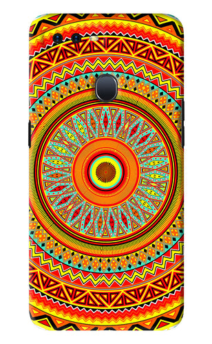 Mandala Pattern Oppo F9 Pro Back Skin Wrap