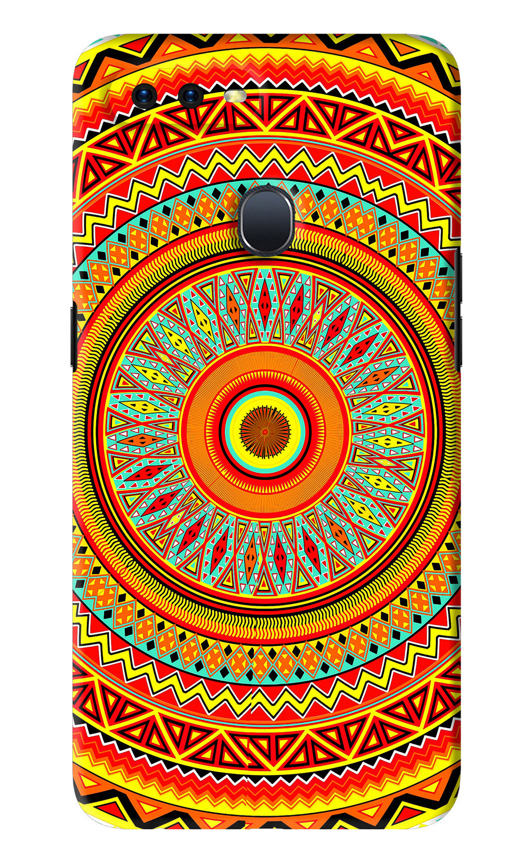 Mandala Pattern Oppo F9 Pro Back Skin Wrap