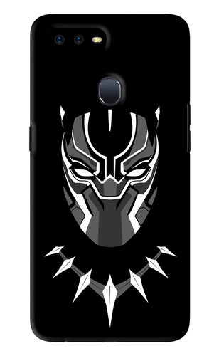 Black Panther Oppo F9 Pro Back Skin Wrap