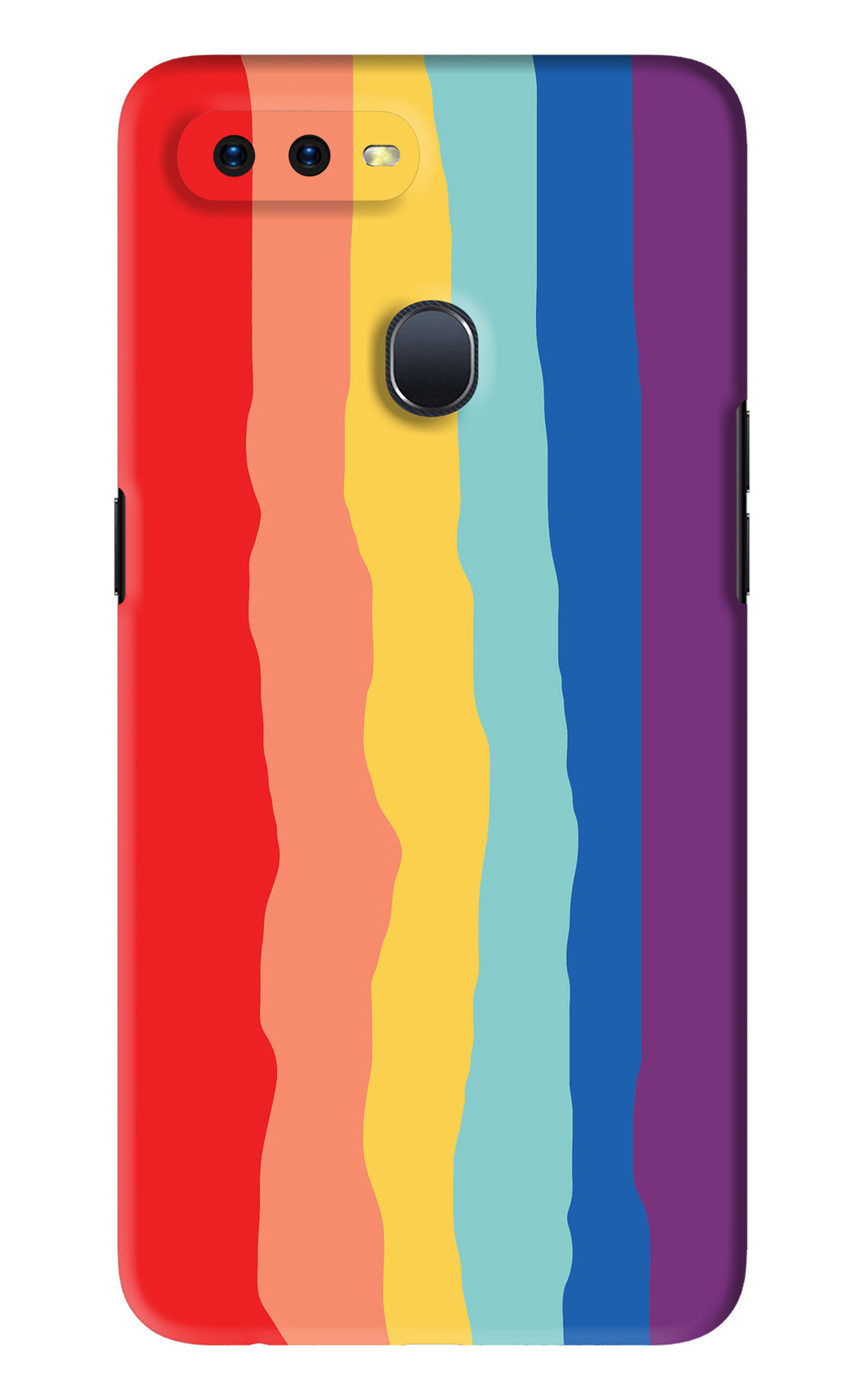 Rainbow Oppo F9 Pro Back Skin Wrap