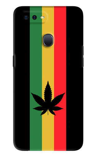 Weed Flag Oppo F9 Pro Back Skin Wrap