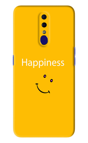 Happiness With Smiley Oppo F11 Back Skin Wrap