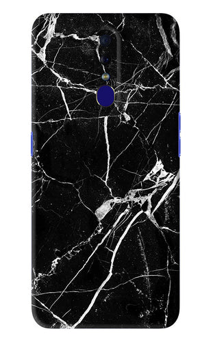 Black Marble Texture 2 Oppo F11 Back Skin Wrap