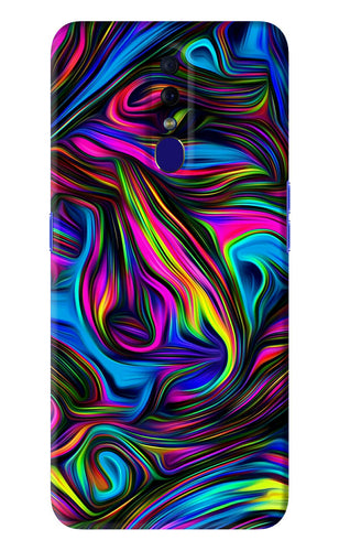 Abstract Art Oppo F11 Back Skin Wrap