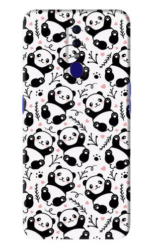 Cute Panda Oppo F11 Back Skin Wrap