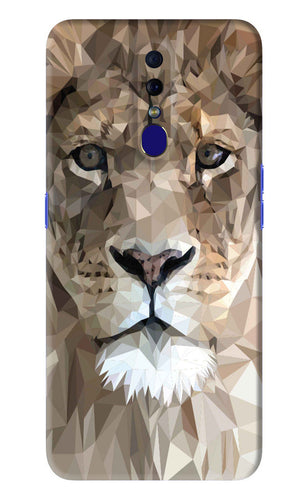Lion Art Oppo F11 Back Skin Wrap