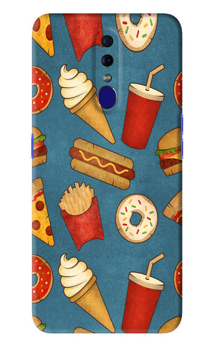 Foodie Oppo F11 Back Skin Wrap
