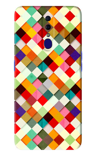 Geometric Abstract Colorful Oppo F11 Back Skin Wrap