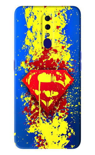 Superman logo Oppo F11 Back Skin Wrap