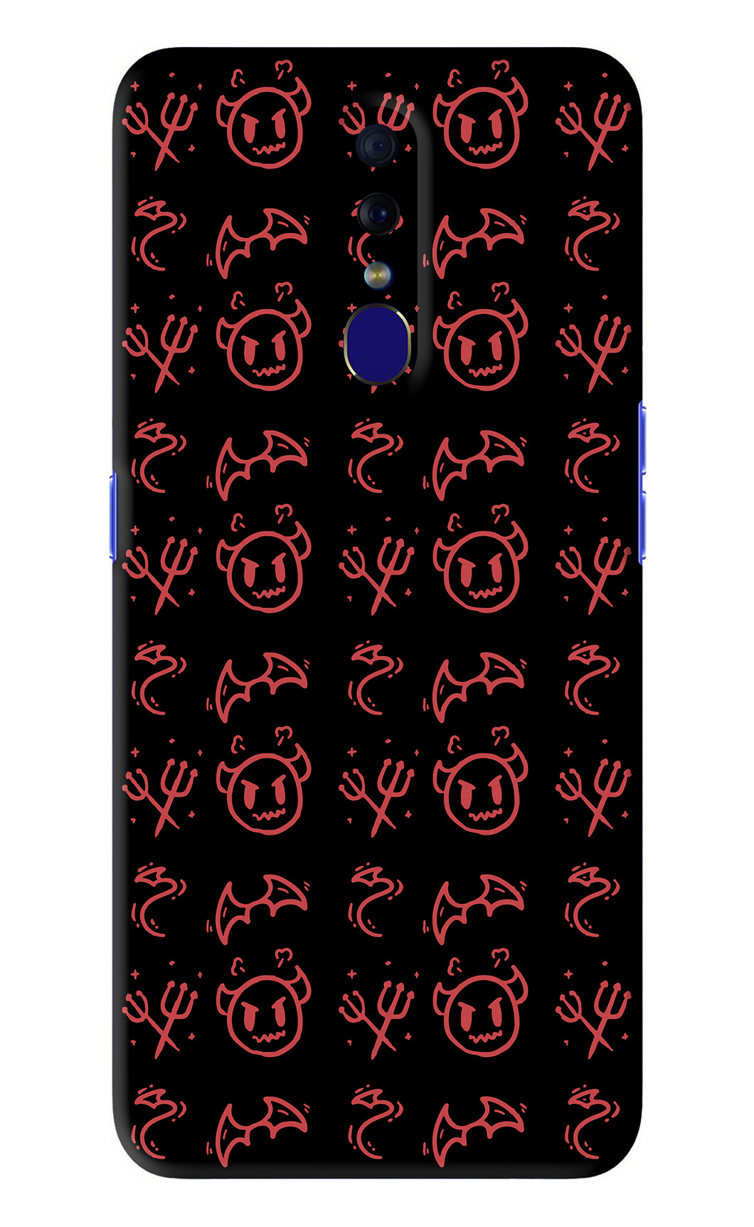Devil Oppo F11 Back Skin Wrap