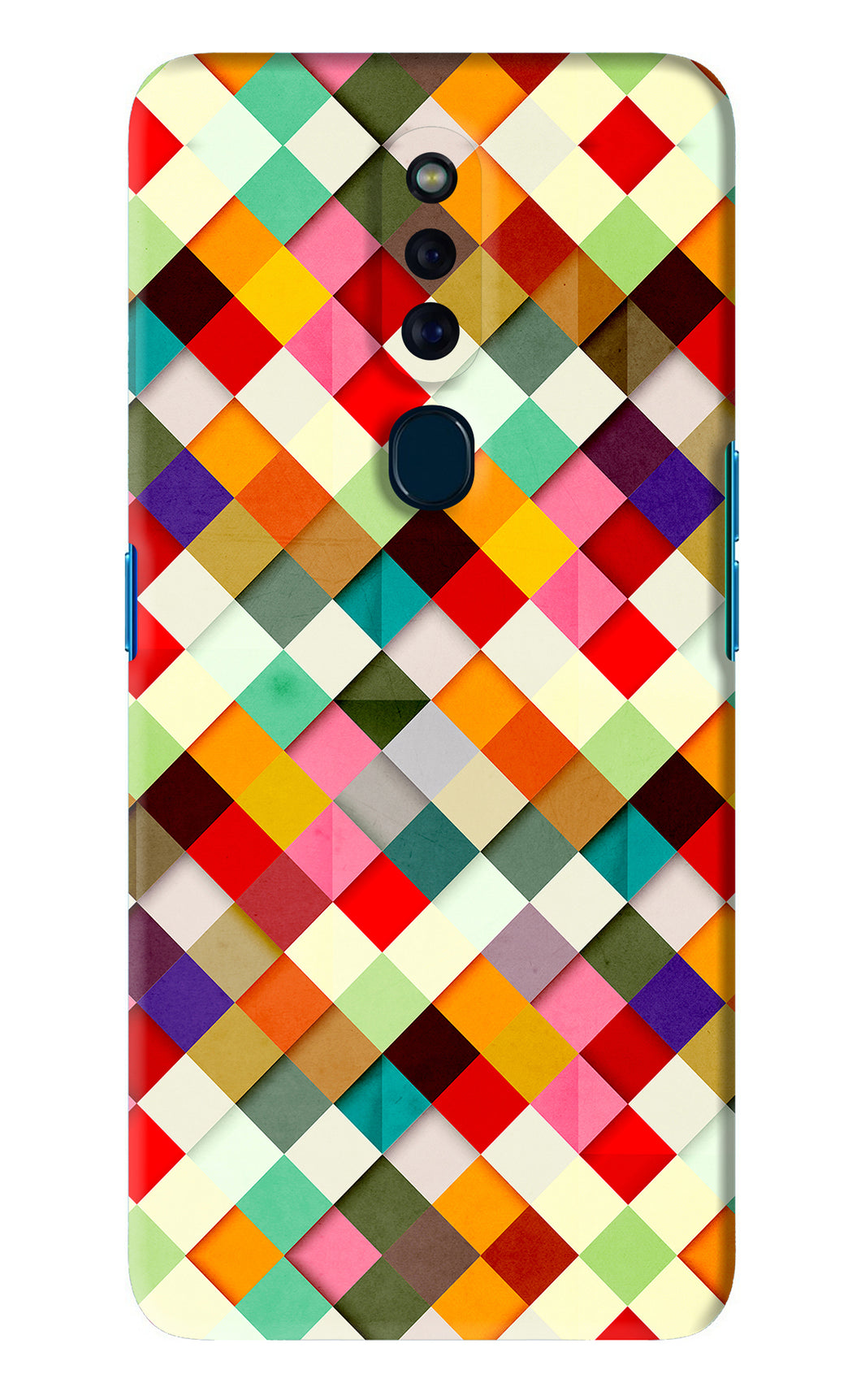 Geometric Abstract Colorful Oppo F11 Pro Back Skin Wrap