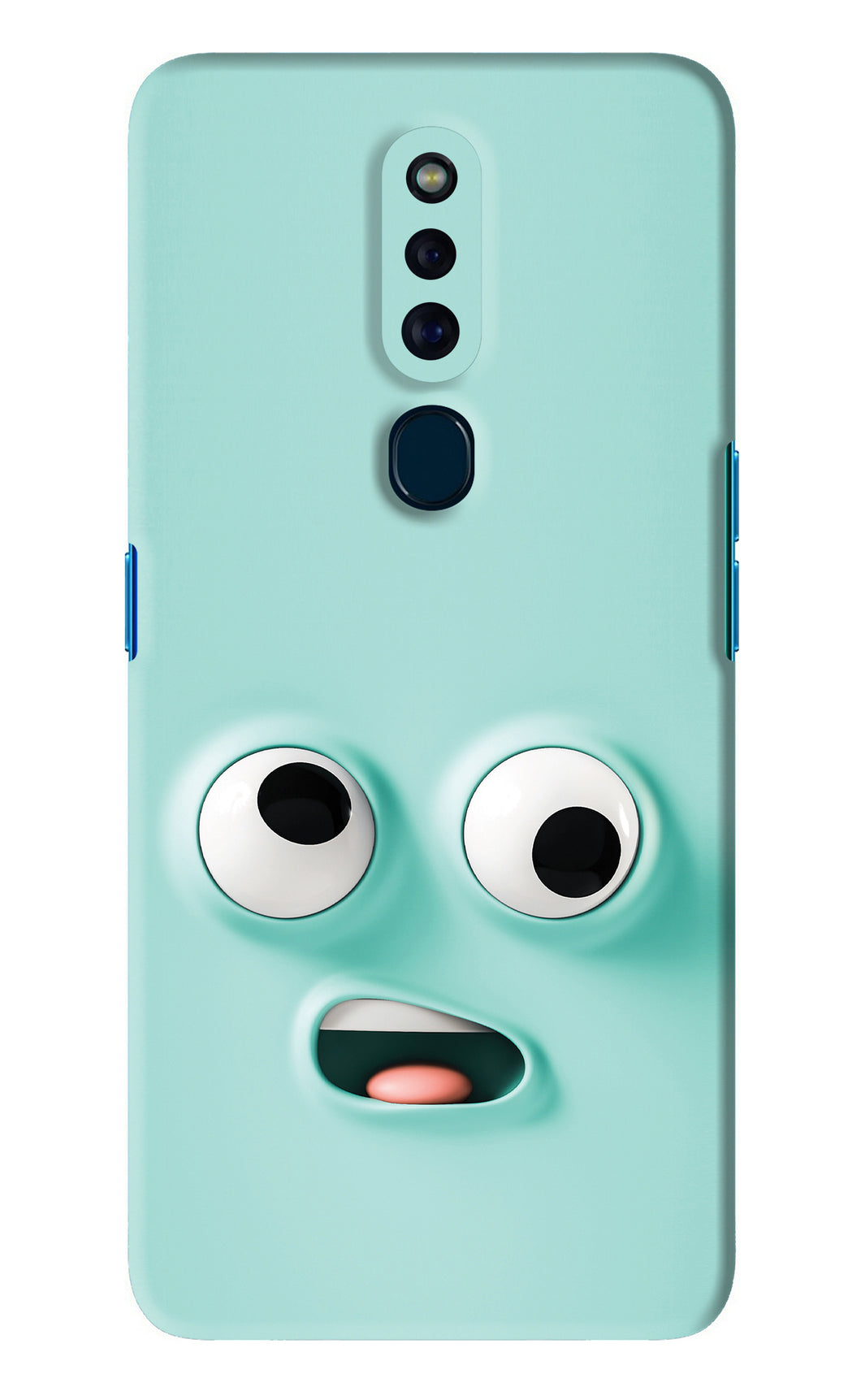 Silly Face Cartoon Oppo F11 Pro Back Skin Wrap