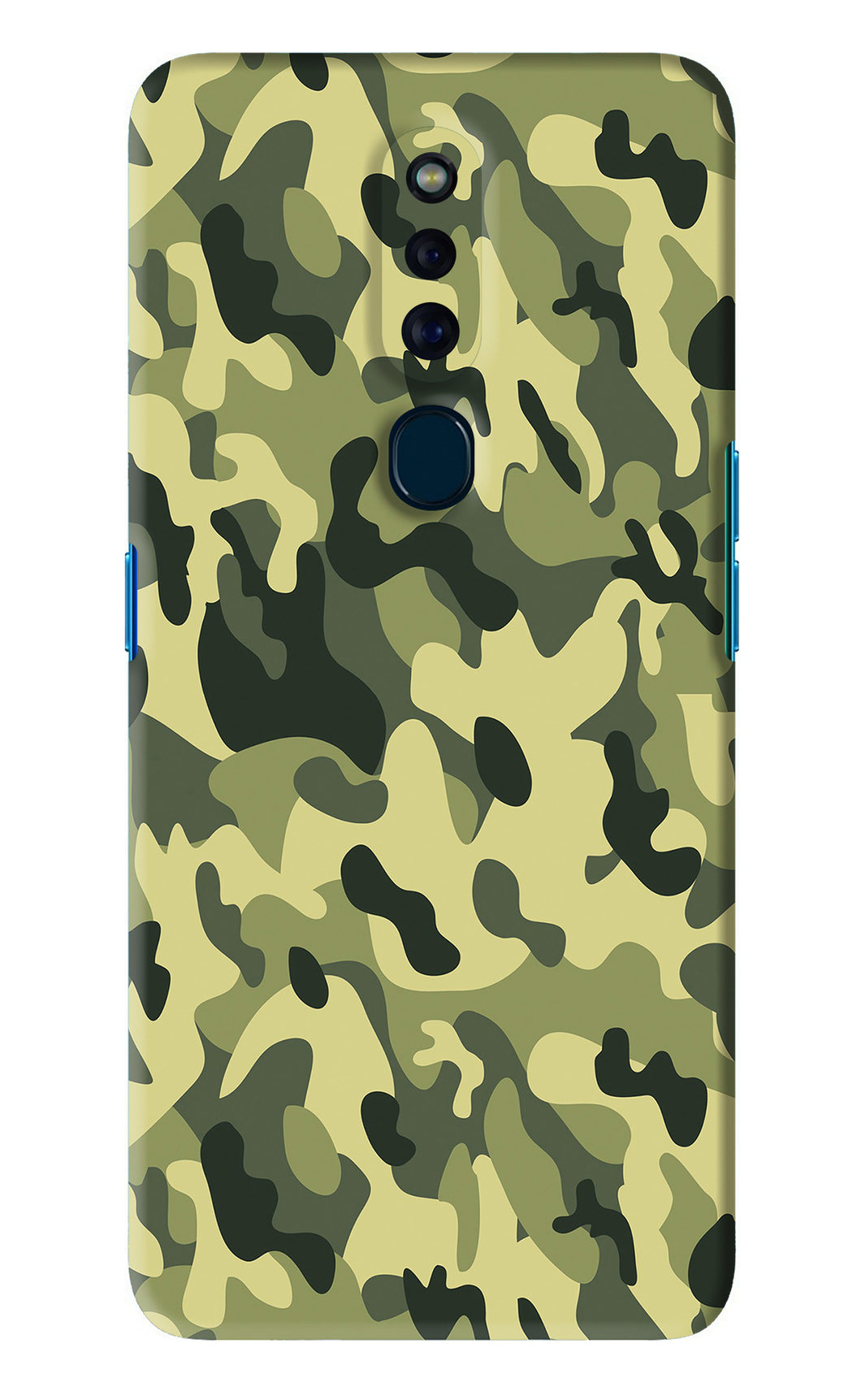 Camouflage Oppo F11 Pro Back Skin Wrap