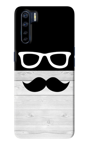 Mustache Oppo F15 Back Skin Wrap