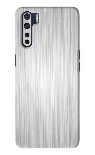 Wooden Grey Texture Oppo F15 Back Skin Wrap