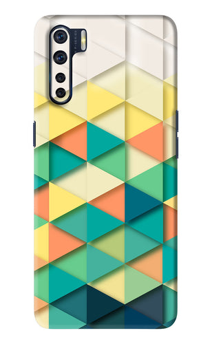 Abstract 1 Oppo F15 Back Skin Wrap