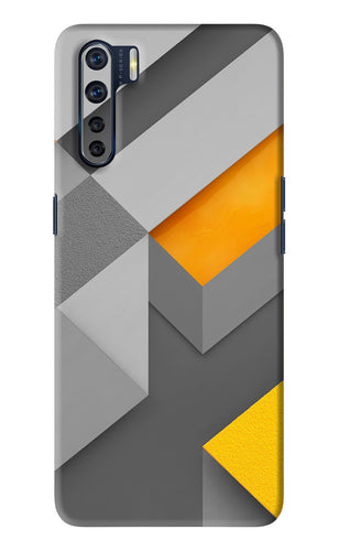 Abstract Oppo F15 Back Skin Wrap