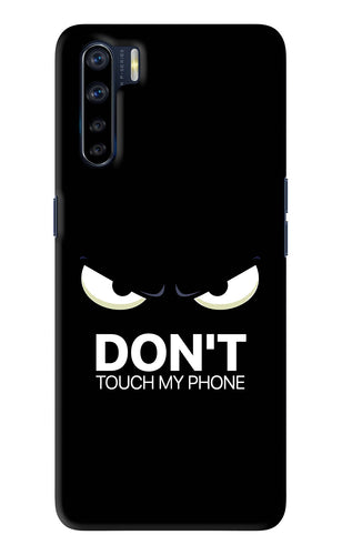 Don'T Touch My Phone Oppo F15 Back Skin Wrap