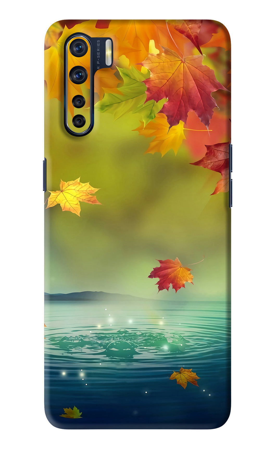 Flowers 1 Oppo F15 Back Skin Wrap