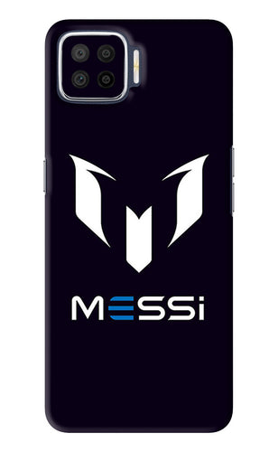 Messi Logo Oppo F17 Back Skin Wrap