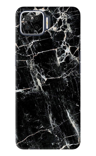 Black Marble Texture 1 Oppo F17 Back Skin Wrap
